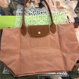 Longchamp Le Pliage Medium Pink Tea